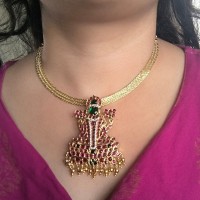 Lakshmi pendent necklace