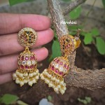 stone-jhumkas