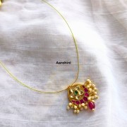 Invisible jadau kundan necklace-03