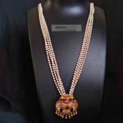 Handmade pearl Necklace-01