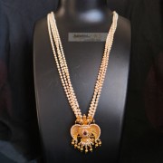 Handmade pearl Necklace-02