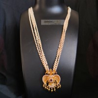 Handmade pearl Necklace-02