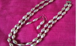 Dholki beads mala